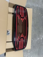 06-08 Dodge Ram Big Hom Glossy Black Redpackageglossy Black Letters Mesh Grille