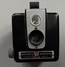 Kodak Brownie Hawkeye Camera Flash Model Vintage Bakelite Clean not tested