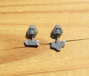 40K Dark Angels Upgrades Heads Robed Bladeguard Veteran Heads Bits 2 Bitz