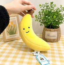Jellycat Amuseables Banana Plush Bag Charm Keychain NWT Cute Collectible Gift