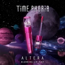 TIME PHORIA Altera Blurring Lip Tint Long Lasting Soft Blur Finish Hydrating 4g