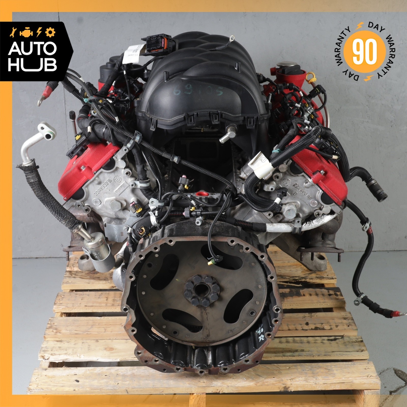 Maserati GranTurismo 2009-2017 Engine assembly