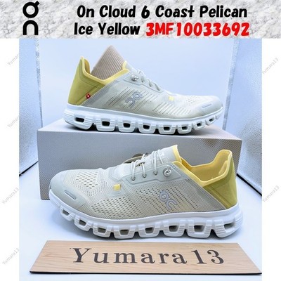 On Cloud 6 Coast Pelican Ice Yellow 3MF10033692 Herren Gr.
