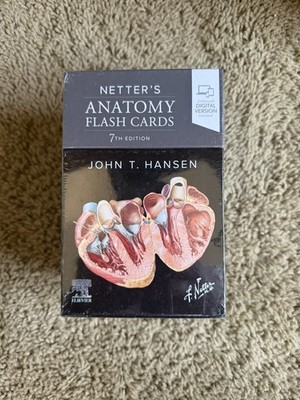 Netter's Anatomy Flash Cards 7th edition