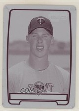 2012 Bowman Draft Chrome Picks Printing Plate Magenta 1/1 Alexander Muren r7d