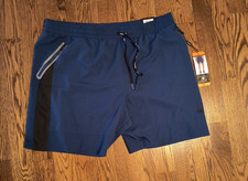 Mens Blue Active Spyder Shorts XXL New with Tags