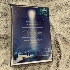 18 Christmas Cards, “Christmas”, Dayspring, Unopened/Sealed, w/ Envelopes