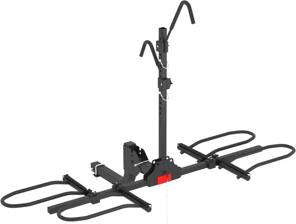 Hitch Bike Rack 2 Bike E-Bike Carrier Fat Tire Folding 2'' Receiver ...