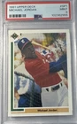 Upper Deck 1991 Michael Jordan Short Print #SP1 PSA 9 Graded Insert Card