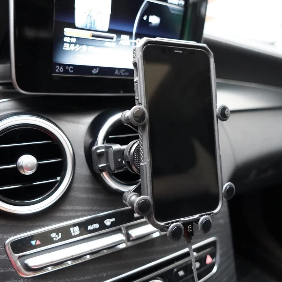 Smartphone Holder for Vent - Perfect Fit for Mercedes-Benz & Mini Cooper Owners - Image 3 of 4