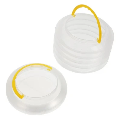 2 Pcs Tragbarer Stiftewascheimer Klappbar Falteimer Gemäldehalter - Bild 1 von 4
