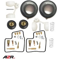 2X Vergaser Reparatursatz Komplett Membran FüR Honda Transalp XL650V 00-07