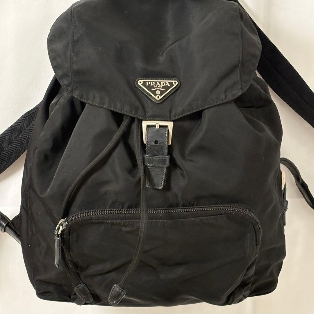 Classic PRADA Nylon Backpack Approximately 30cm S… - image 1