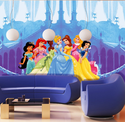 Nursery Princess WALLPAPER 360x254 cm 141x100 inch Disney photo wall mural
