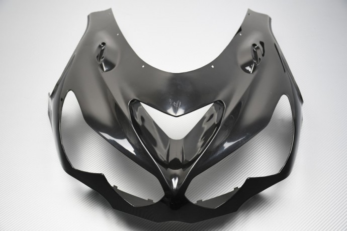 Tête de fourche brute pour réparer le carénage abîmé d'une Kawasaki ZZR 1400