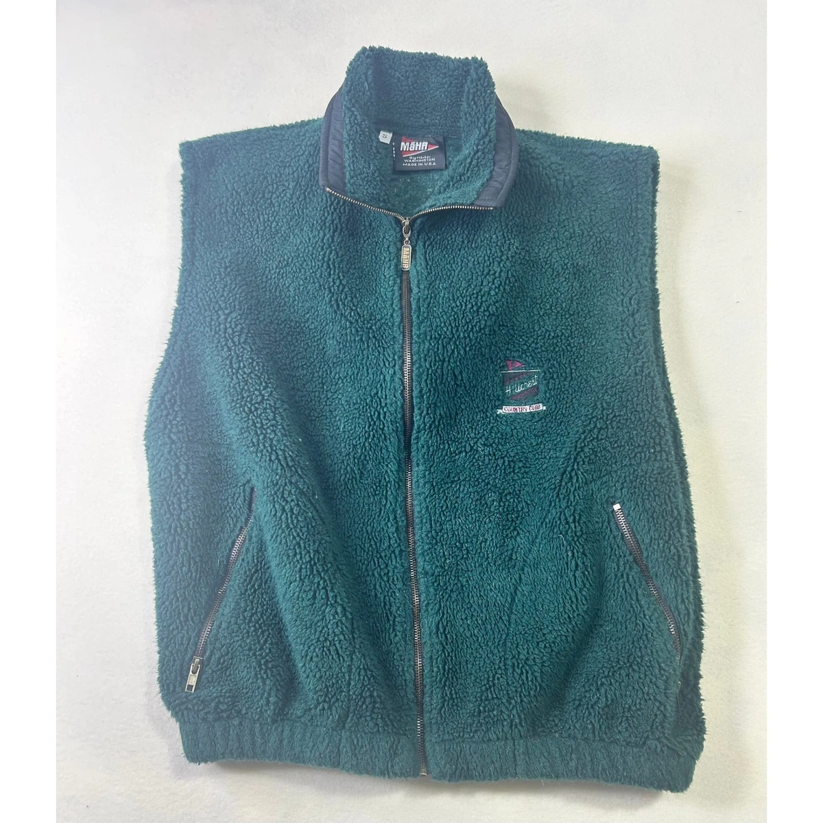 Fleece Vintage Vests for Men for sale | eBay