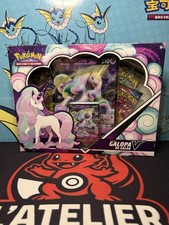 coffret pokemon Galopa De Galar V (SL) Vintage Scellé FR Mint + 2 Cartes Mystère
