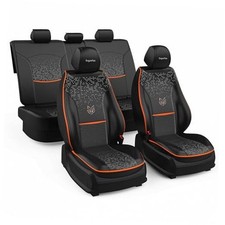 Car Seat Covers Full Set - Premium Nappa Leather Waterproof, Starry Sky Mosaic
