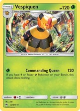 Pokemon Vespiquen Uncommon 32/214 SM - Lost Thunder NM