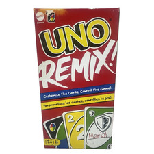 Uno Remix Card Game 2020 Mattel Customize the Cards NEW/Sealed/Free Shipping