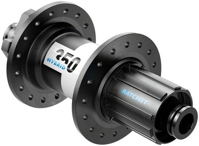 DT Swiss 350 Hybrid Rear Hub - 12 x 148mm, 6-Bolt, HG 11 MTN, Black, 32h, 24pt