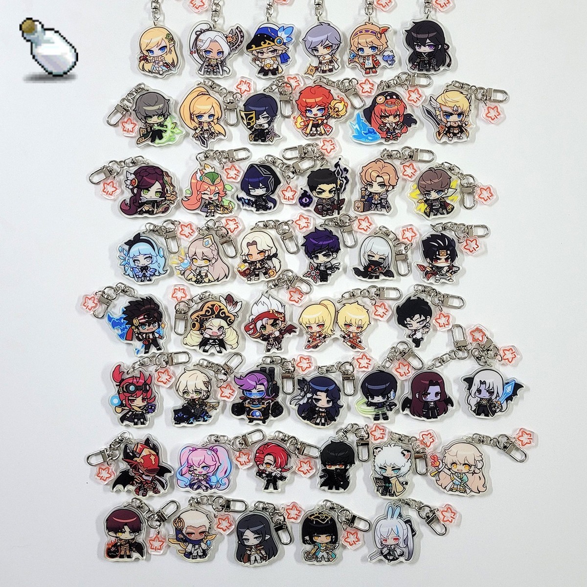 MapleStory MAPLE AGIT Characters SD Acrylic Keychain – Opened