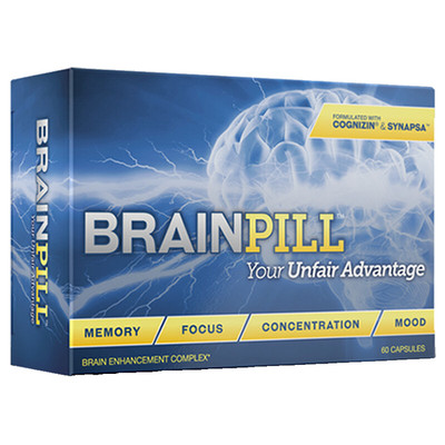 BRAINPILL Nootropics Focus Faster Memory Mental Stamina Brain Pill Supplement 