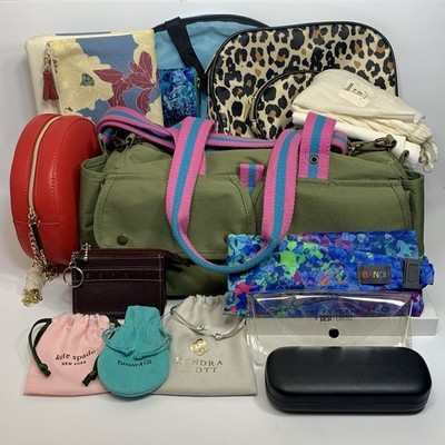 Y2K Travel Bags Purses etc Lot Ralph Lauren Lancôme Pally Vittadini Esprit Bandi