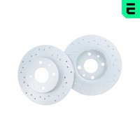 2X Optimal Bremsscheibe BS-9644C FüR Abarth 500 595 695 500C 595C 695C 312 AXD1A