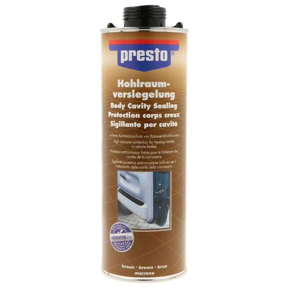 Protection corps creux Presto 1 L cire de protection anti-corrosion pour châssis