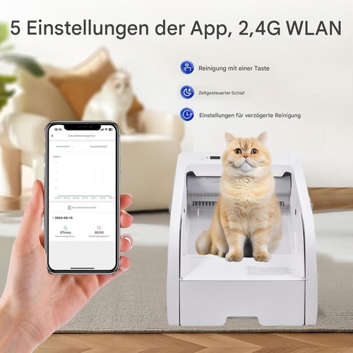 Katzenklo Selbstreinigende Katzentoilette Katzenklo Toilette Automatisch