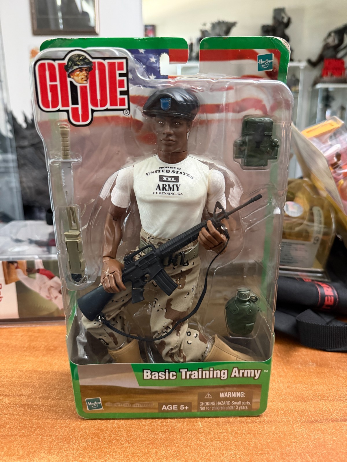 Hasbro G.I. Joe  African American 12” NIB Basic Training Army New