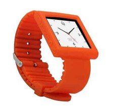 KOKKIA i10sWatch Strap: Tangerine Tango iPod Nano 6G Watch Strap