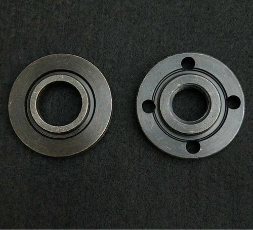 2Pcs Winkelschleifer Flansch Mutter Set Innen & Außen Metall Schloss Muttern M14 - Picture 3 of 6
