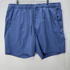 Eddie Bauer Shirts Mens XXL UPF 50 Quick Dry Woven Tech PullOn Shorts Drawstring
