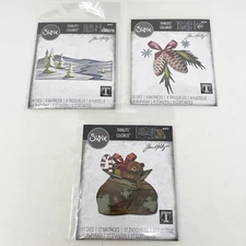 Sizzix Thinlits Tim Holtz CHRISTMAS COLORIZE Cutting Dies Snowscape Toyland NEW