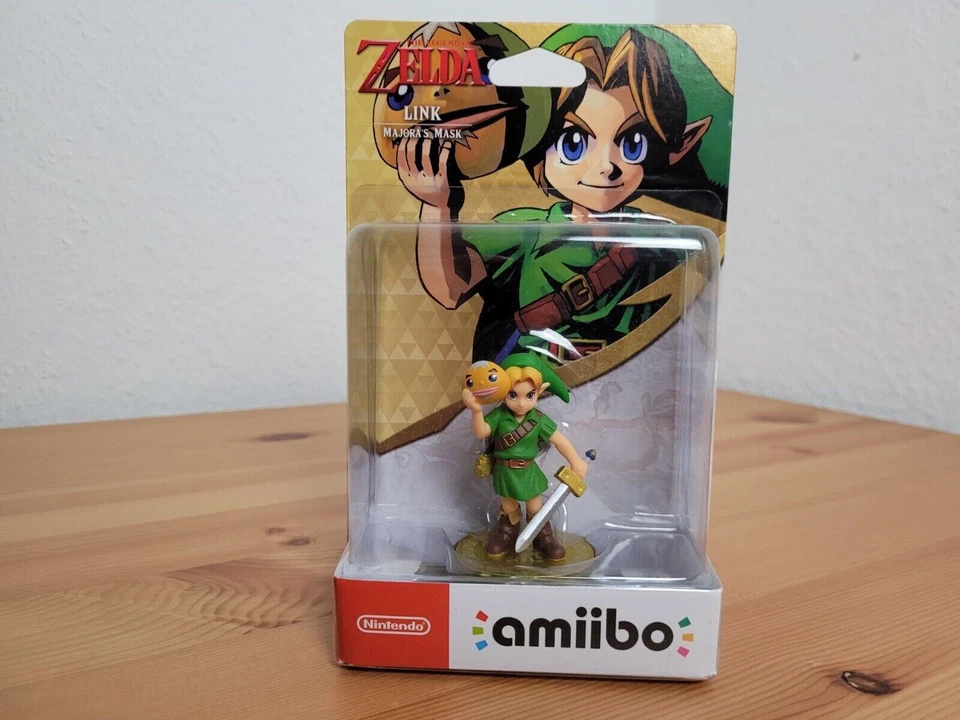 Nintendo Amiibo - Link (Majora's Mask) - The Legend of Zelda Collection - Neu - Bild 1 von 1