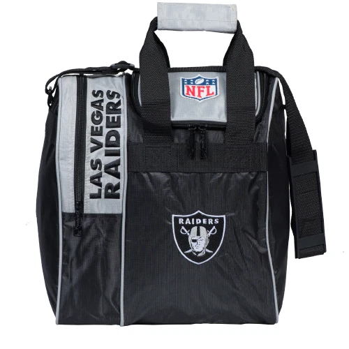 KR Strikeforce NFL Las Vegas Raiders 1 Ball Tote Bowling Bag
