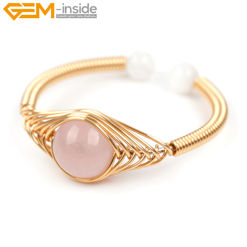 Rings & Bracelet Set Weaving Open Adjustable Power Chakras Gold Filled Jewellery - Picture 42 of 119