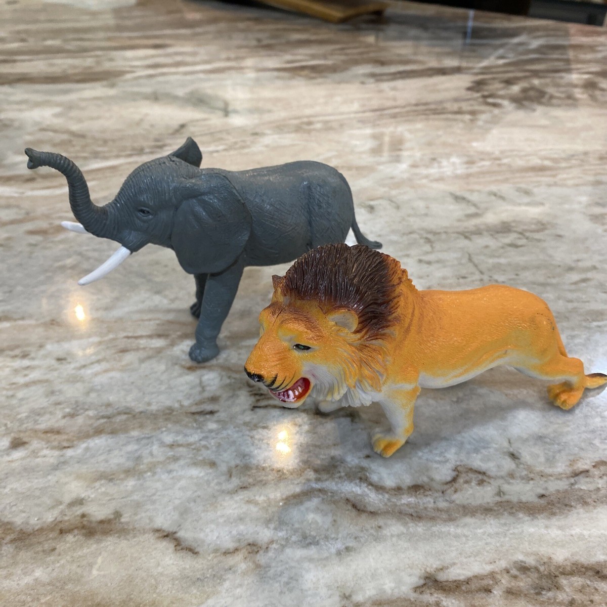 Boley Nature World Soft Rubber Realistic Elephant 6.5