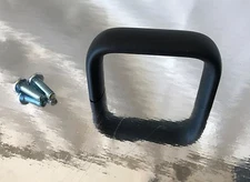 2U 2" inches black anodize aluminum handle rackmount standard 60-0200B Par-metal