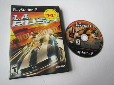 PlayStation 2 PS2 L.A. Rush in case tested no instructions