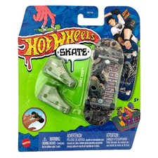 Hot Wheels Skate HGT66 Skull Ride Fingerboard Finger Skateboard NUOVO & IMBALLO ORIGINALE