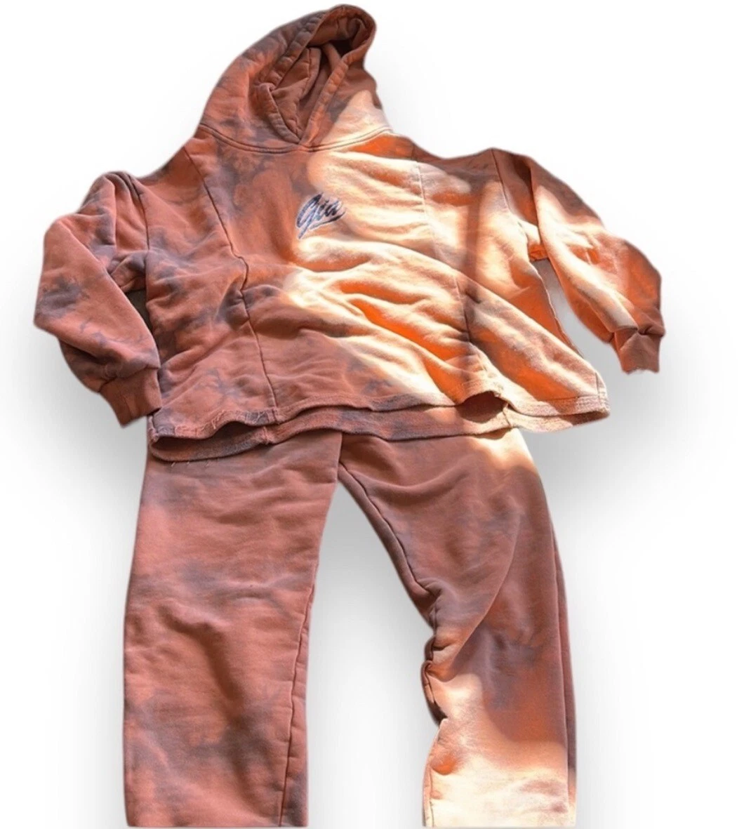 I am gia hoodie tie clearance dye