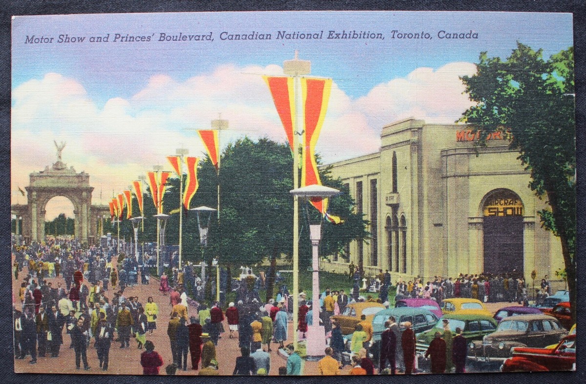 1954 MOTOR SHOW & PRINCES' Blvd. CANADIAN NATIONAL EXHIBITION