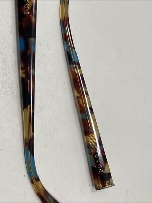 PRADA SPR 16P NAG TORTOISE TEAL 140mm TEMPLE ARM PARTS “A63  display picture 3
