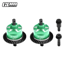 GPM Carbon Steel + 7075 Alu Front + Rear Diff Gear for TRAXXAS MINI MAXX MIN XRT