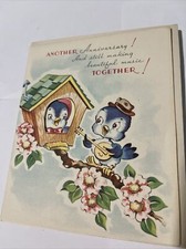 Lot of 5 Vintage Assorted Greeting Cards Made In USA