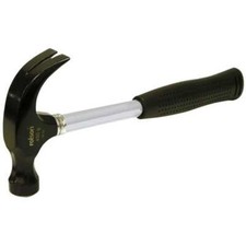 Image of Rolson 16oz Tubular Steel Claw Hammer Tubular Steel Shaft 10339