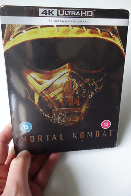 Mortal Kombat 4K Ultra HD + Blu-ray 2021 Amazon Exclusive Steelbook neu in Folie